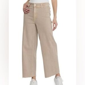The Greer Cropped Wide Leg Denim by OAT NY